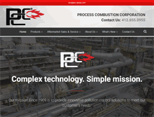 Tablet Screenshot of pcc-group.com